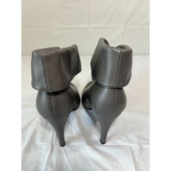 Report Boston Grey Leather Boots Size 8.5 US - Picture 6 of 13